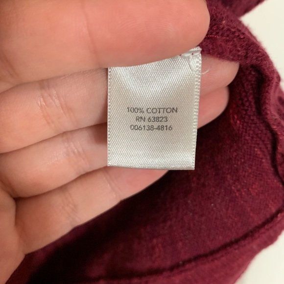 Christopher & Banks Maroon Sweater - Picture 7 of 7